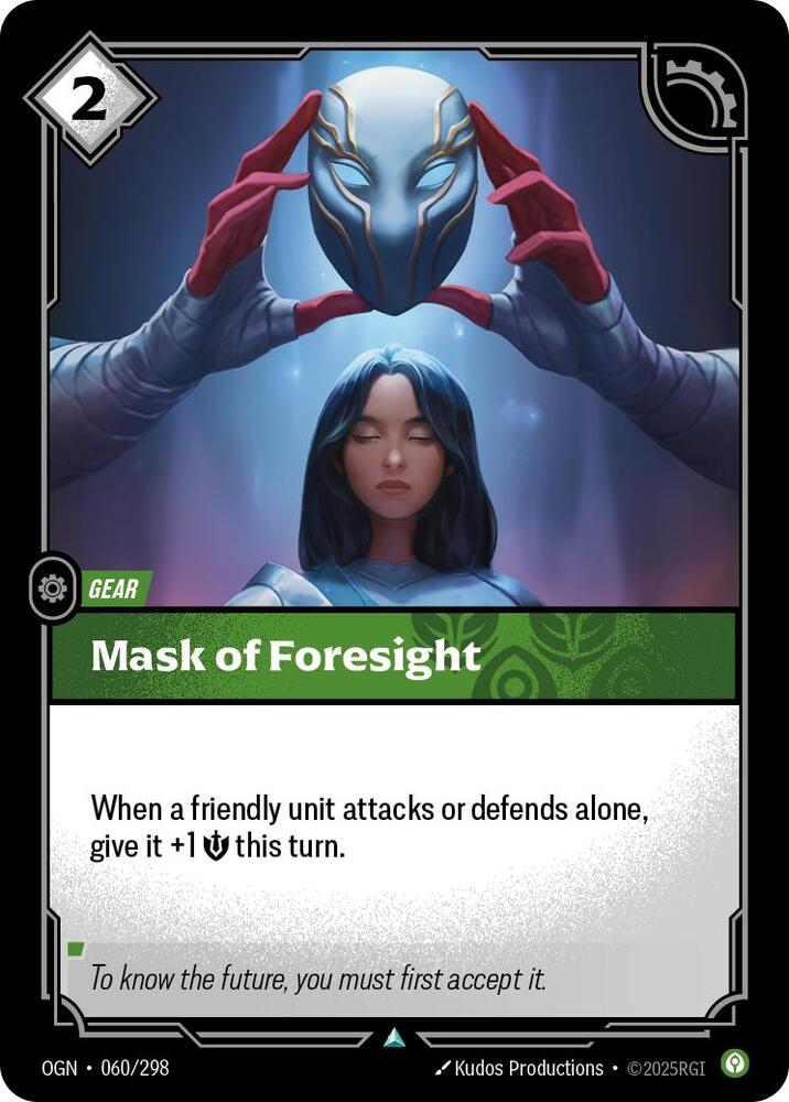 Mask of Foresight [Origins]
