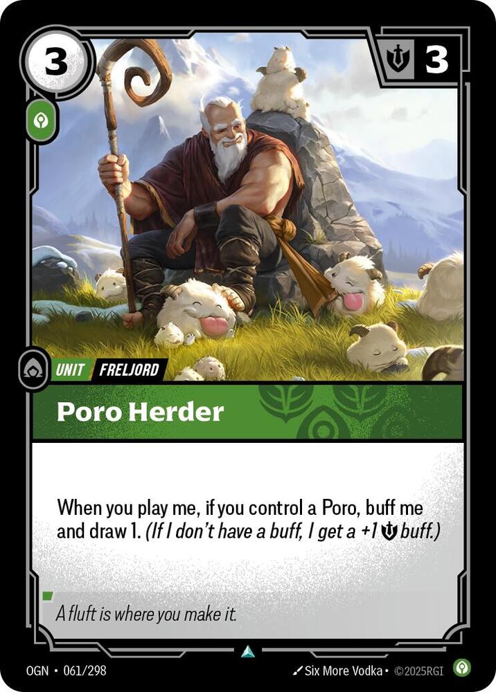 Poro Herder [Origins]