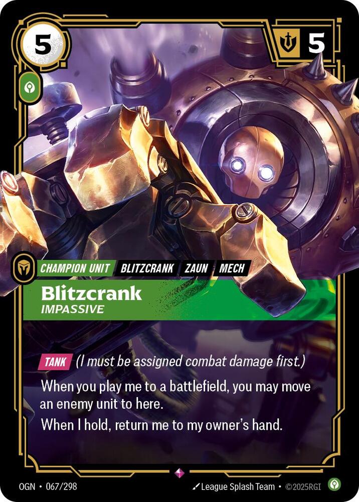 Blitzcrank - Impassive [Origins]