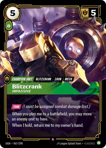Blitzcrank - Impassive [Origins]
