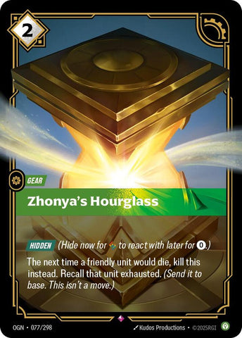 Zhonya's Hourglass [Origins]