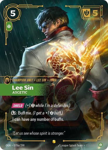 Lee Sin - Ascetic (Alternate Art) [Origins]