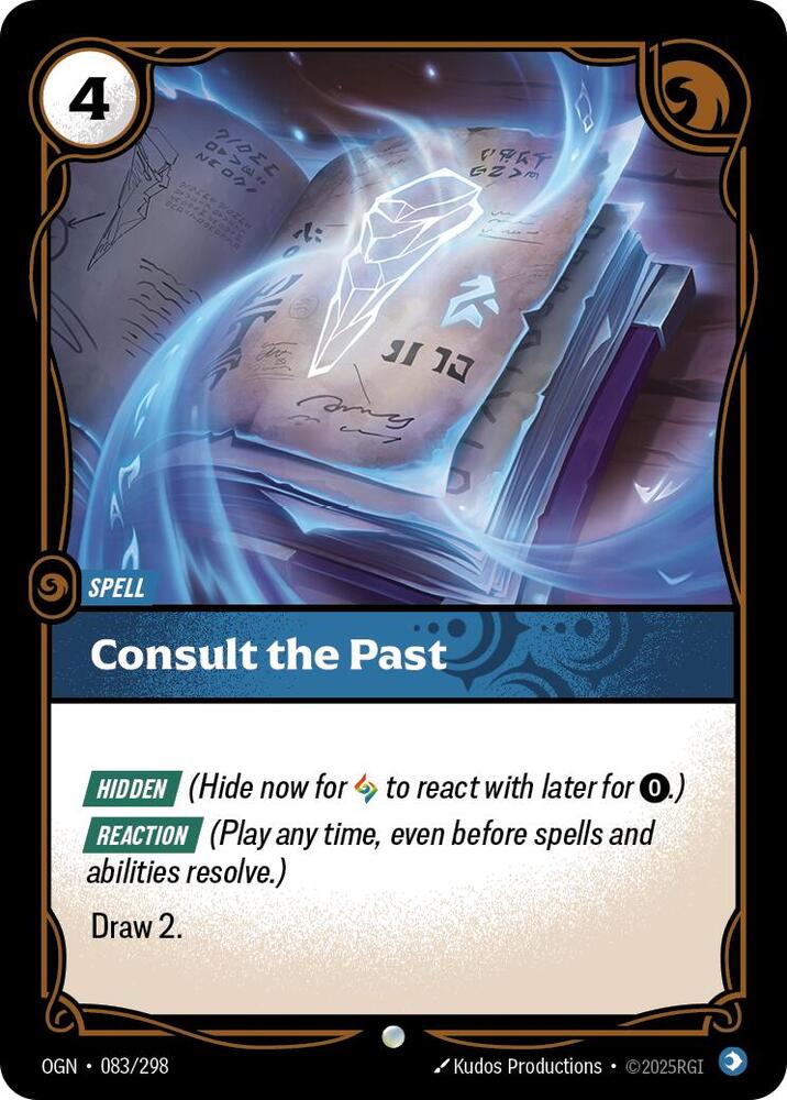 Consult the Past [Origins]
