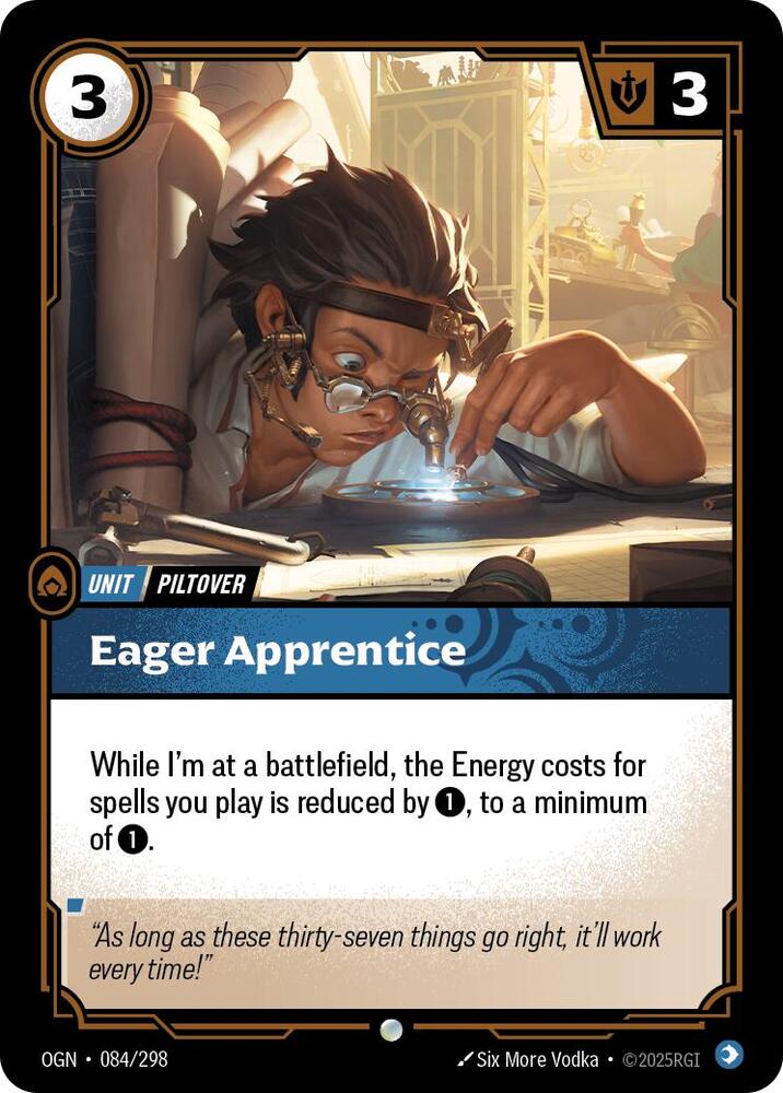 Eager Apprentice [Origins]