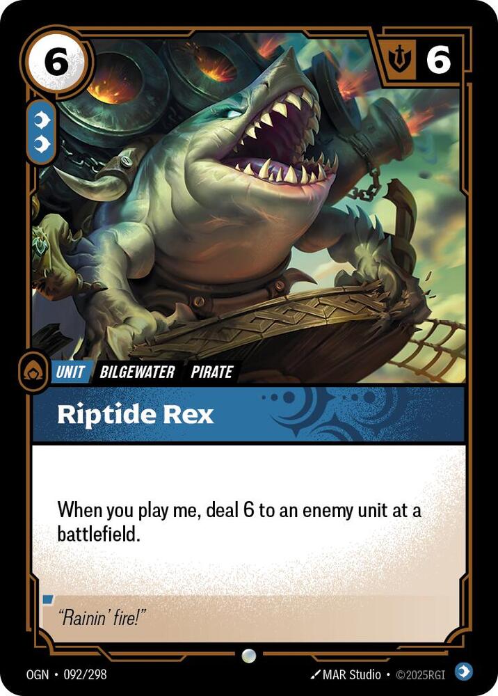 Riptide Rex [Origins]