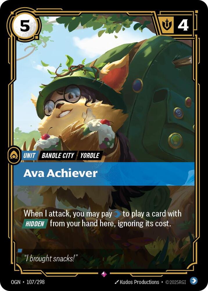 Ava Achiever [Origins]