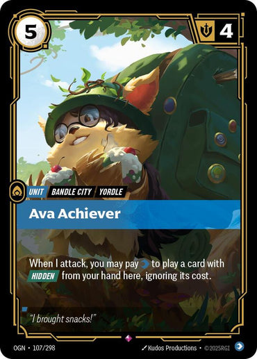 Ava Achiever [Origins]