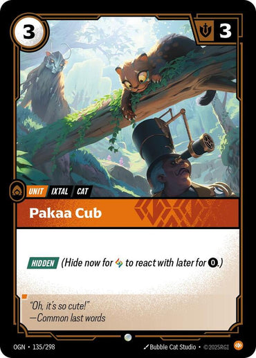 Pakaa Cub [Origins]