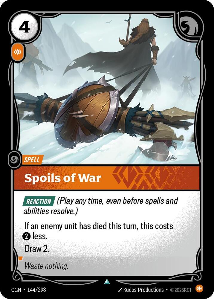 Spoils of War [Origins]