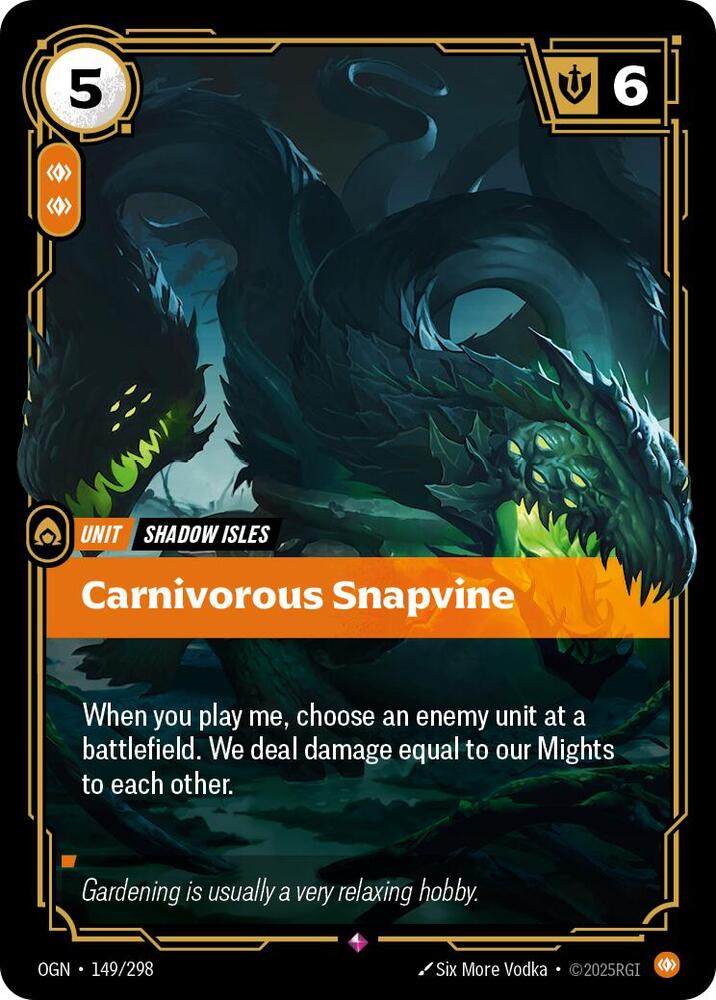 Carnivorous Snapvine [Origins]