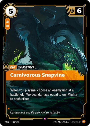 Carnivorous Snapvine [Origins]