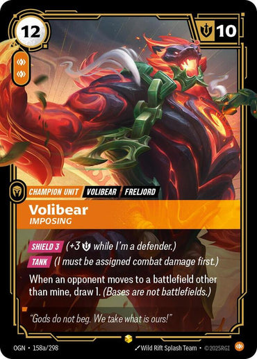 Volibear - Imposing (Alternate Art) [Origins]