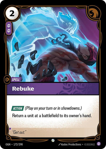 Rebuke  [Origins]