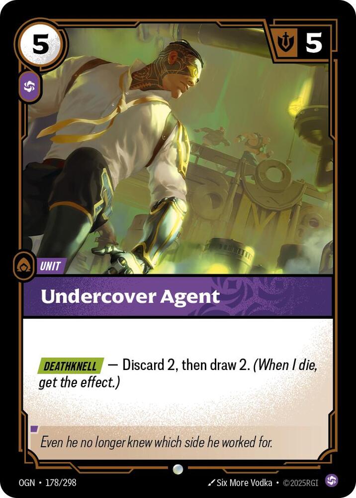 Undercover Agent [Origins]