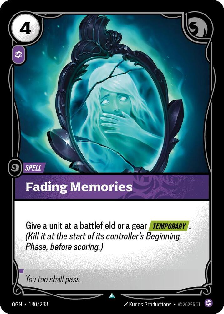 Fading Memories [Origins]