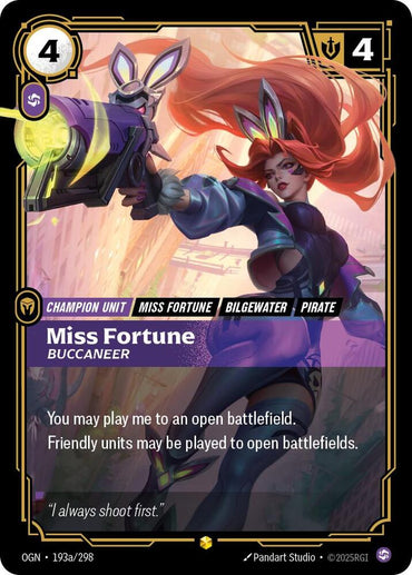 Miss Fortune - Buccaneer (Alternate Art) [Origins]