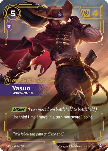 Yasuo - Windrider (Alternate Art) [Origins]