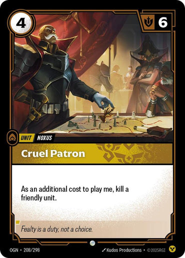 Cruel Patron [Origins]