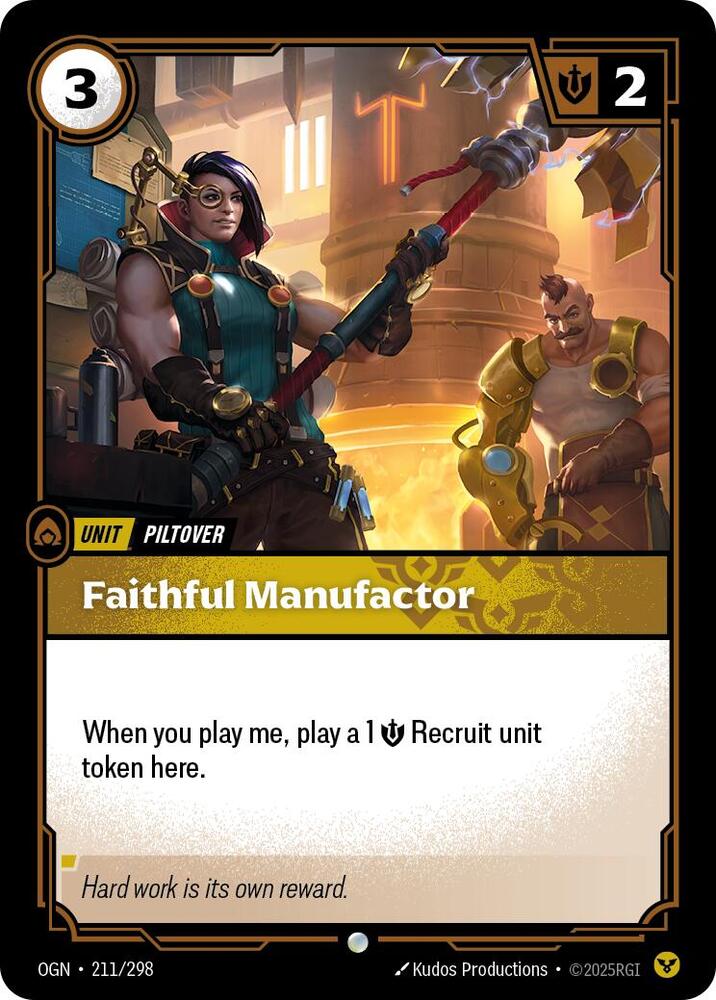 Faithful Manufactor [Origins]
