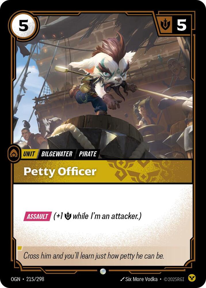 Petty Officer [Origins]