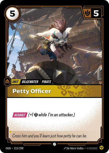 Petty Officer [Origins]