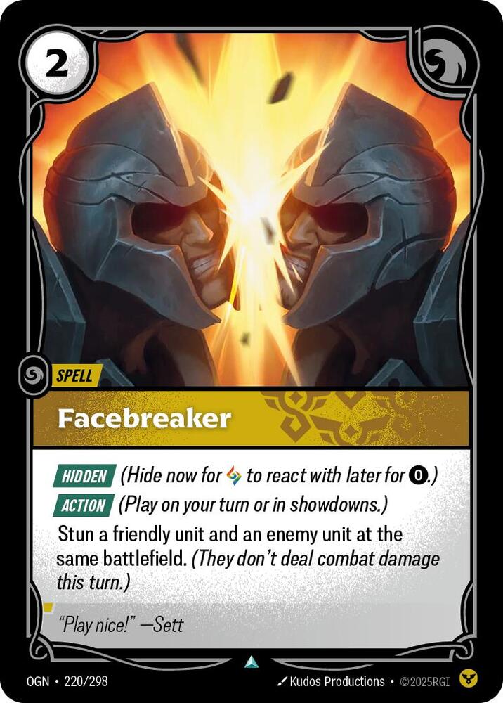 Facebreaker [Origins]
