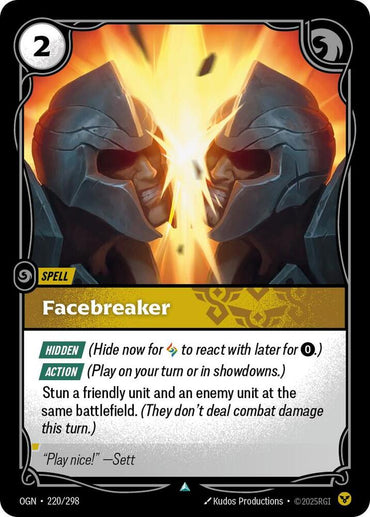 Facebreaker [Origins]