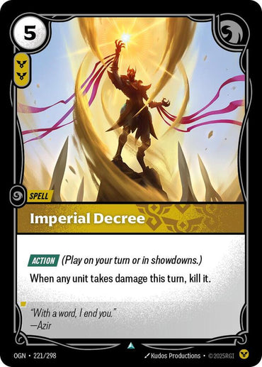Imperial Decree [Origins]