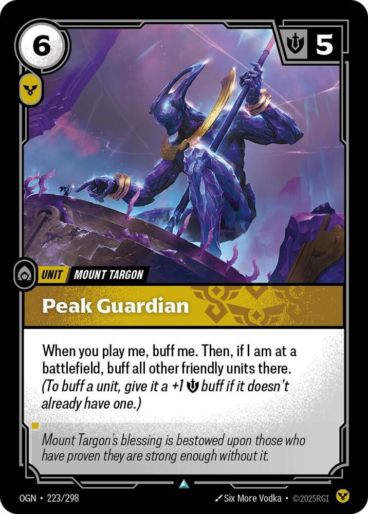 Peak Guardian [Origins]