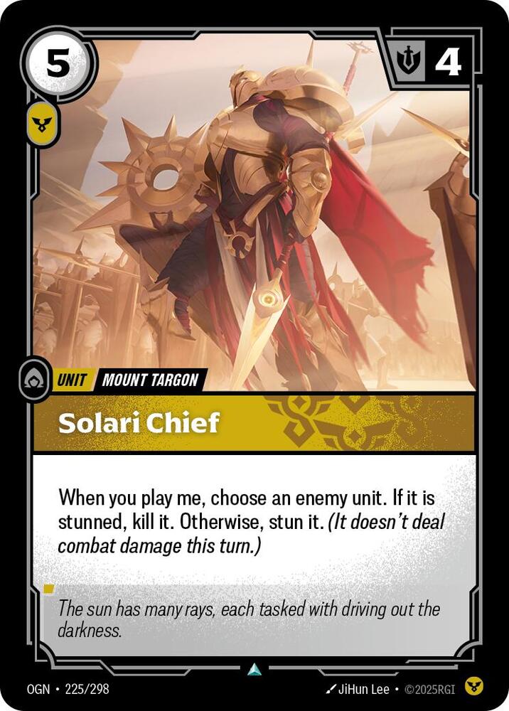 Solari Chief [Origins]
