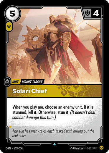 Solari Chief [Origins]