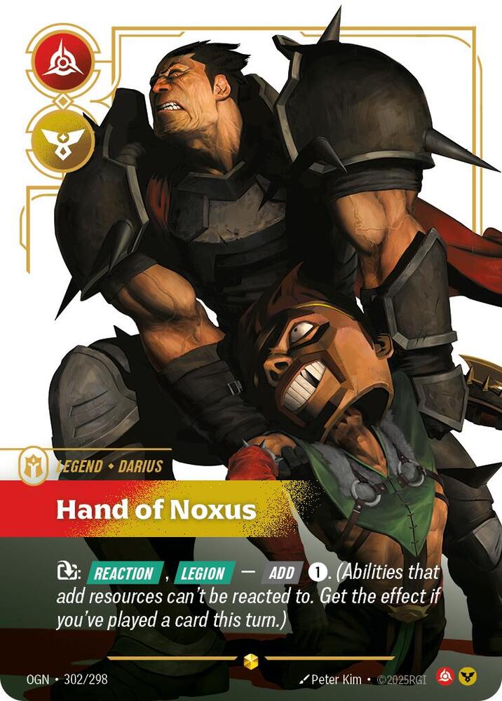 Darius - Hand of Noxus (Overnumbered) [Origins]