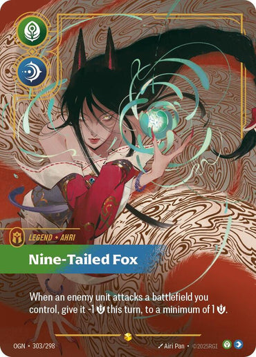 Ahri - Nine-Tailed Fox (Overnumbered) [Origins]