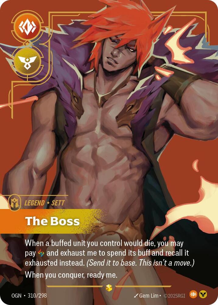 Sett - The Boss (Overnumbered) [Origins]