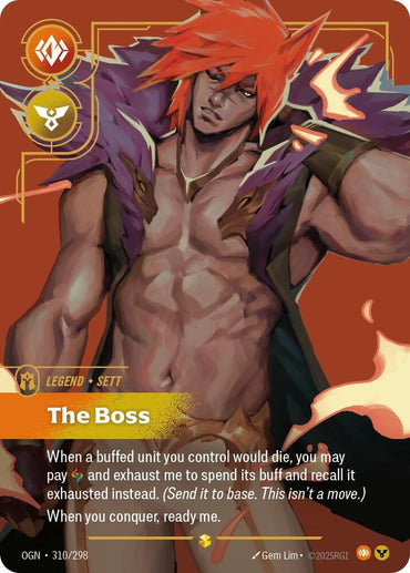 Sett - The Boss (Overnumbered) [Origins]