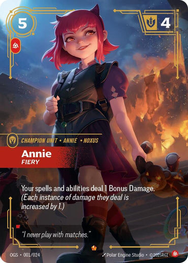 Annie - Fiery [Origins: Proving Grounds]