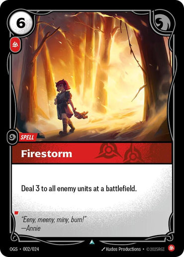 Firestorm [Origins: Proving Grounds]