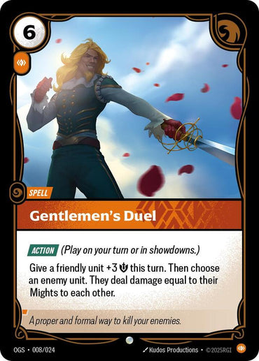 Gentlemen's Duel [Origins: Proving Grounds]