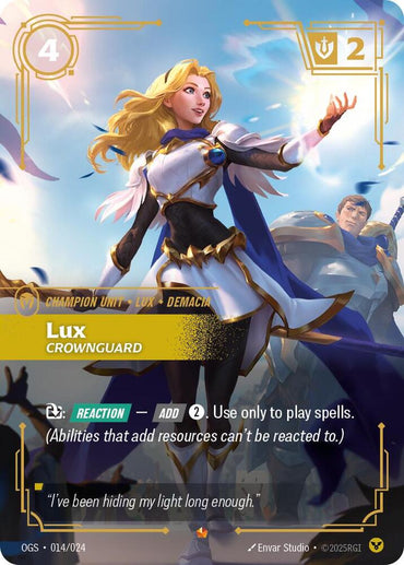Lux - Crownguard  [Origins: Proving Grounds]