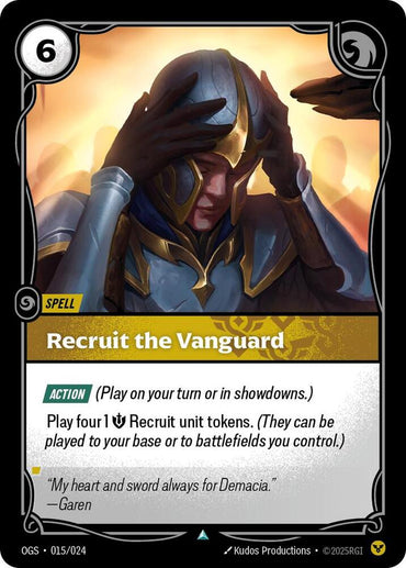 Recruit the Vanguard [Origins: Proving Grounds]