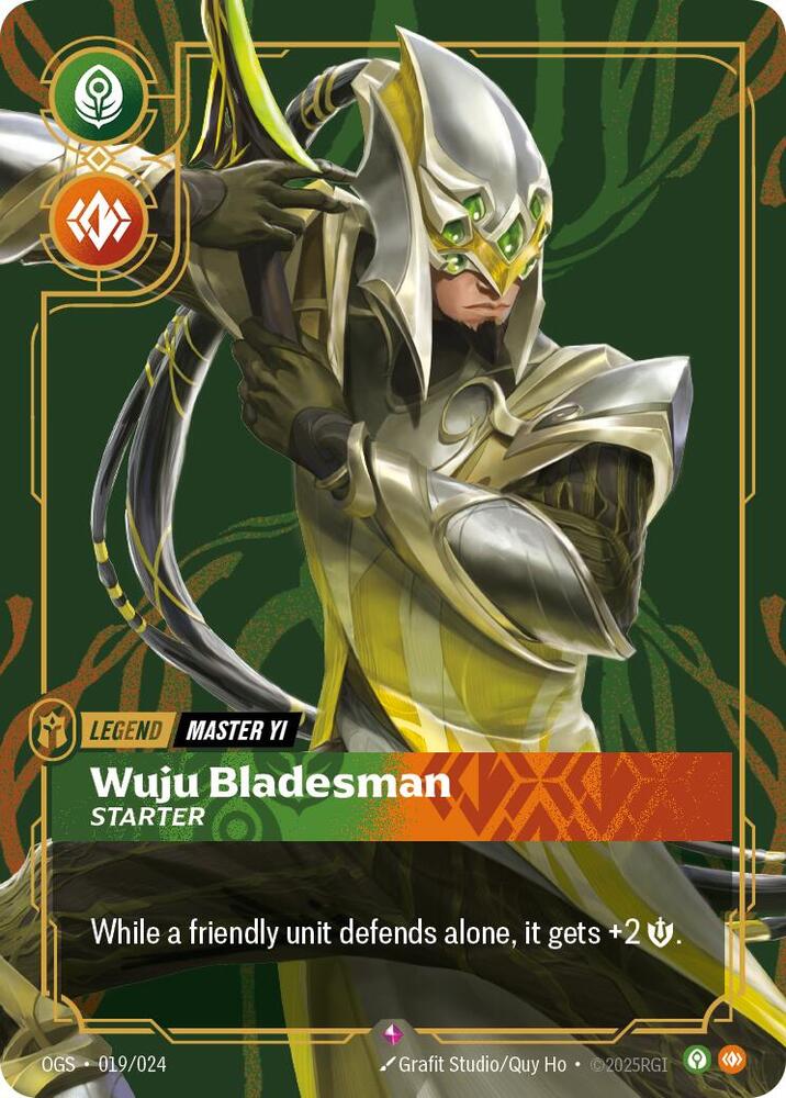 Master Yi - Wuju Bladesman (Starter) [Origins: Proving Grounds]