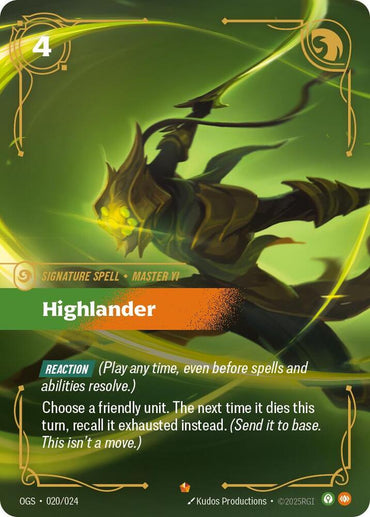 Highlander [Origins: Proving Grounds]