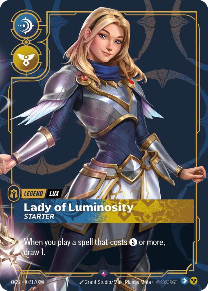Lux - Lady of Luminosity (Starter)  [Origins: Proving Grounds]