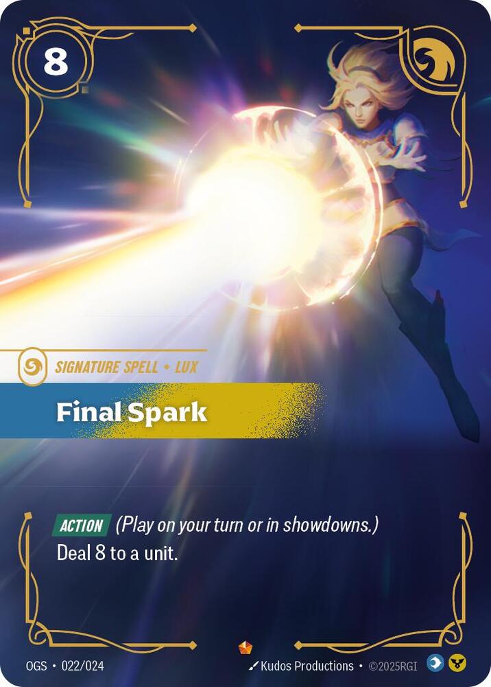 Final Spark [Origins: Proving Grounds]