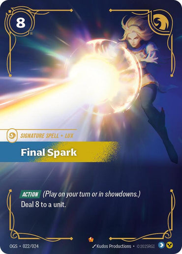 Final Spark [Origins: Proving Grounds]