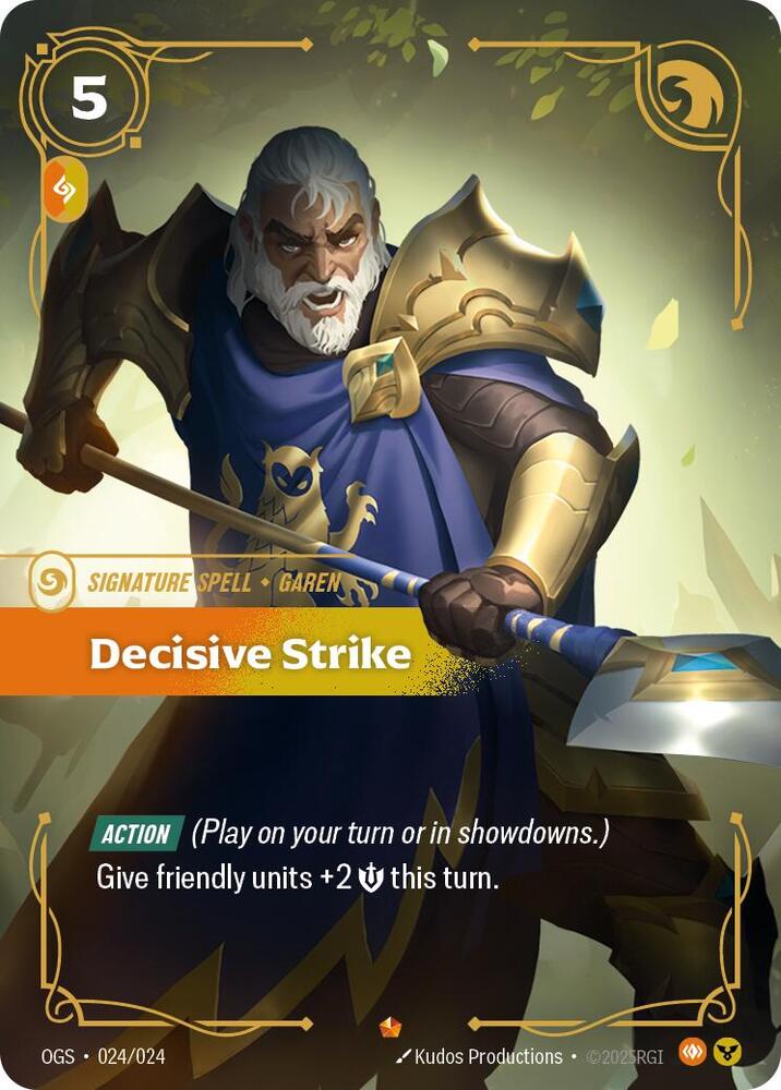 Decisive Strike [Origins: Proving Grounds]