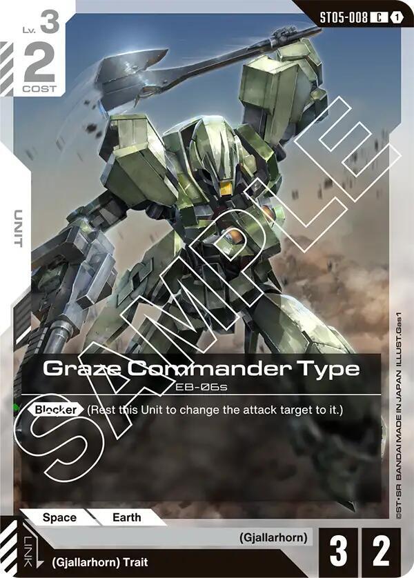 Graze Commander Type [Starter Deck 05: Iron Bloom (ST05)]