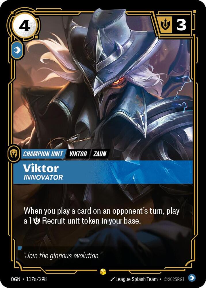 Viktor - Innovator (Alternate Art) [Origins]