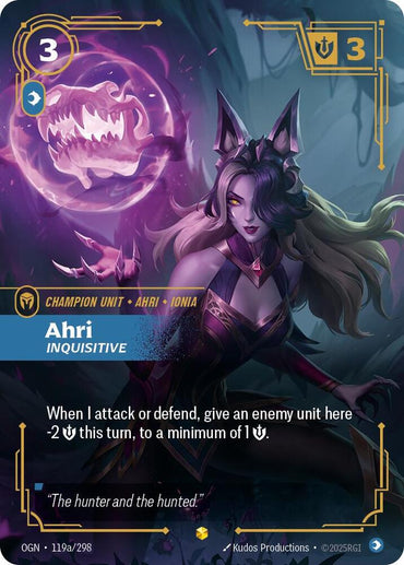 Ahri - Inquisitive (Alternate Art) [Origins]