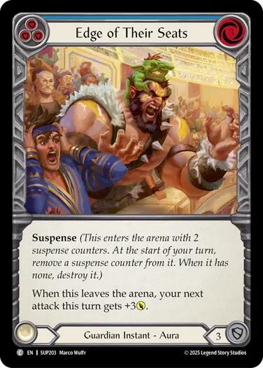 Edge of Their Seats (Blue) [SUP203] (Super Slam)